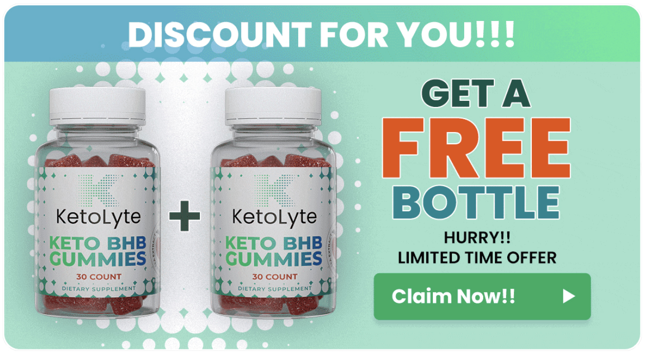 KetoLyte Gummies - Upto 50% Off on BHB Fat Burn Supplement!