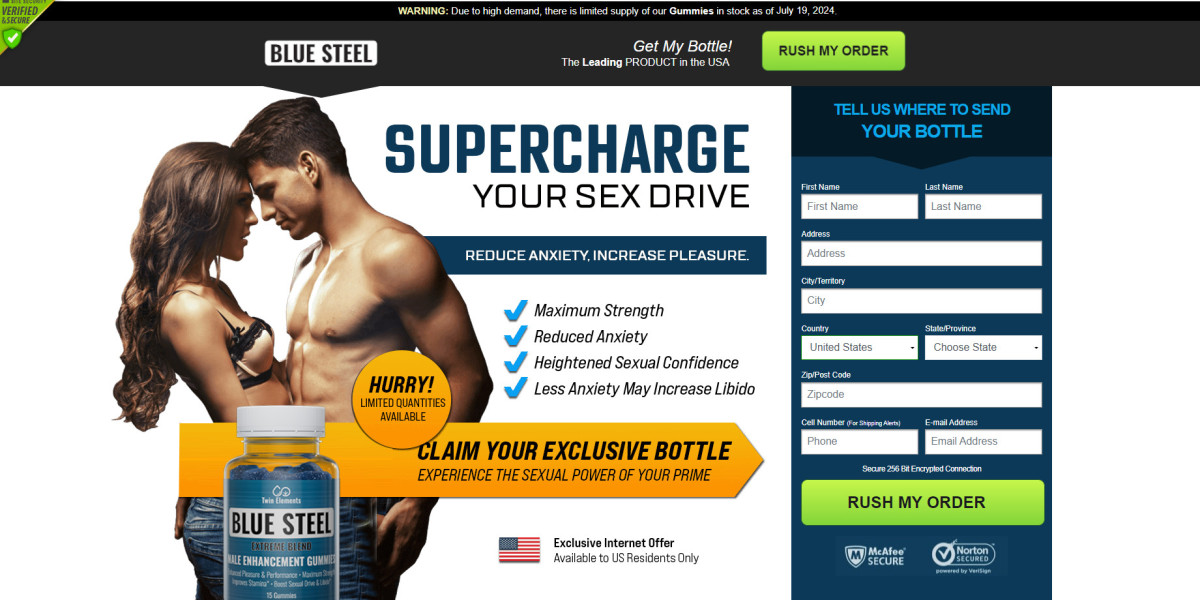 Blue Steel Male Enhancement Gummies Reviews (I've Tested) - Must Read!