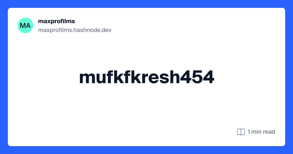 maxprofilms.hashnode.dev